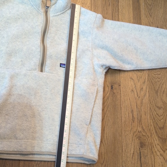 Patagonia 1/4 zip men’s fleece Sinchilla size Small - Picture 4 of 6